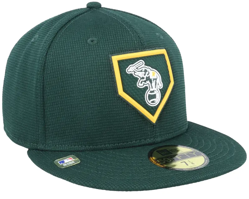 New Era Oakland Athletics MLB21 Onfield Clubhouse Green 59FIFTY Fitted online