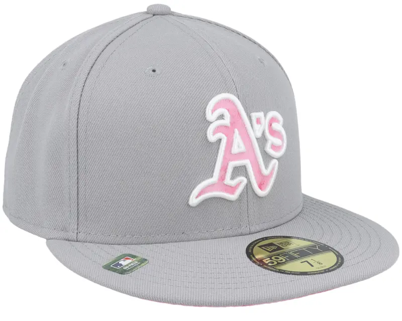 New Era Oakland Athletics MLB22 Mothers Day 59FIFTY Grey Fitted online