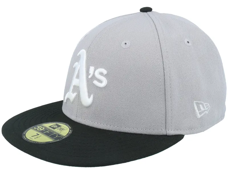 New Era Oakland Athletics Stealth Mode 59FIFTY Grey/Black/Kelly 89 Fitted online