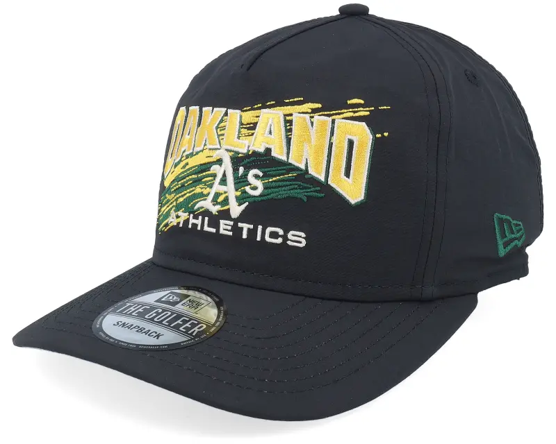 New Era Oakland Athletics Throwback Brush Black Strapback online