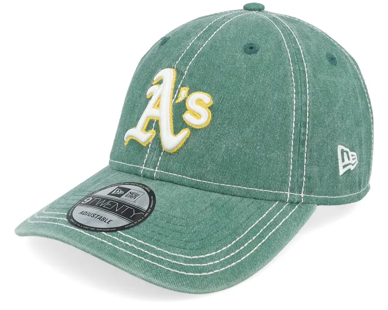 New Era Oakland Athletics Washed Contrast 9TWENTY Green Dad Cap online