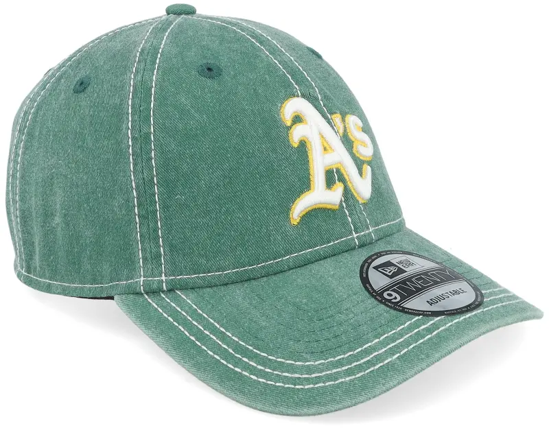 New Era Oakland Athletics Washed Contrast 9TWENTY Green Dad Cap online