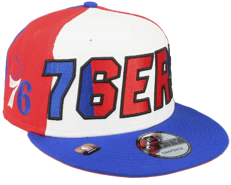 New Era Philadelphia 76ers 9FIFTY NBA 23 Back Half White/Red/Blue Snapback online