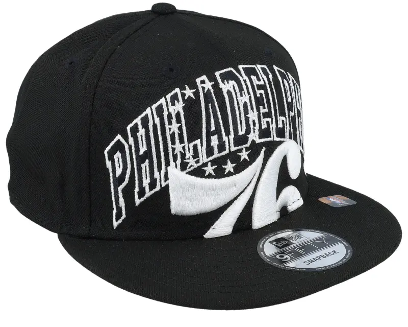 New Era Philadelphia 76ers 9FIFTY NBA Tip Off 23 Black Snapback online