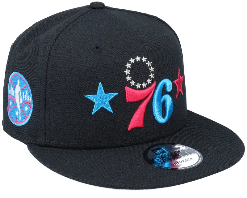 New Era Philadelphia 76ers NBA22 All Star Game Starry Black Snapback online