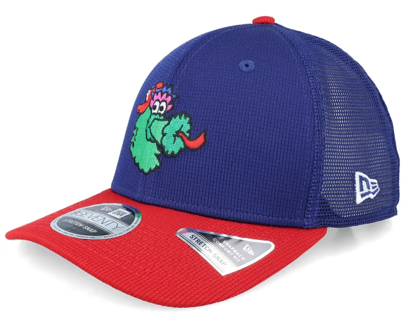 New Era Philadelphia Phillies MLB Batting Practice 9SEVENTY Royal/Red Trucker online