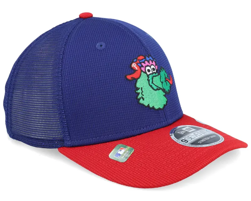 New Era Philadelphia Phillies MLB Batting Practice 9SEVENTY Royal/Red Trucker online
