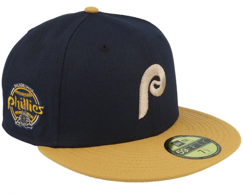 New Era Philadelphia Phillies Reveal Pack 59FIFTY Navy/Tan Fitted online