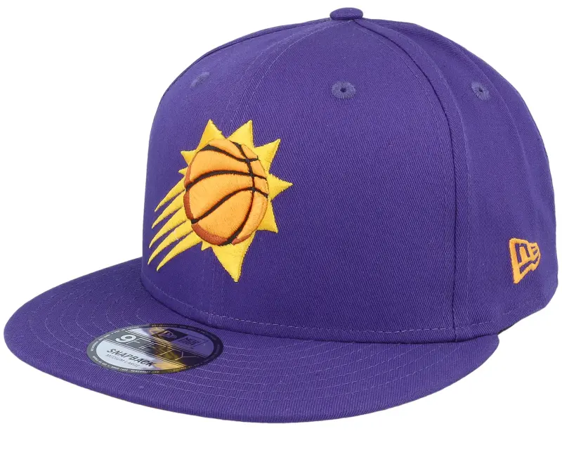 New Era Phoenix Suns NBA Rear Logo 9FIFTY Purple Snapback online