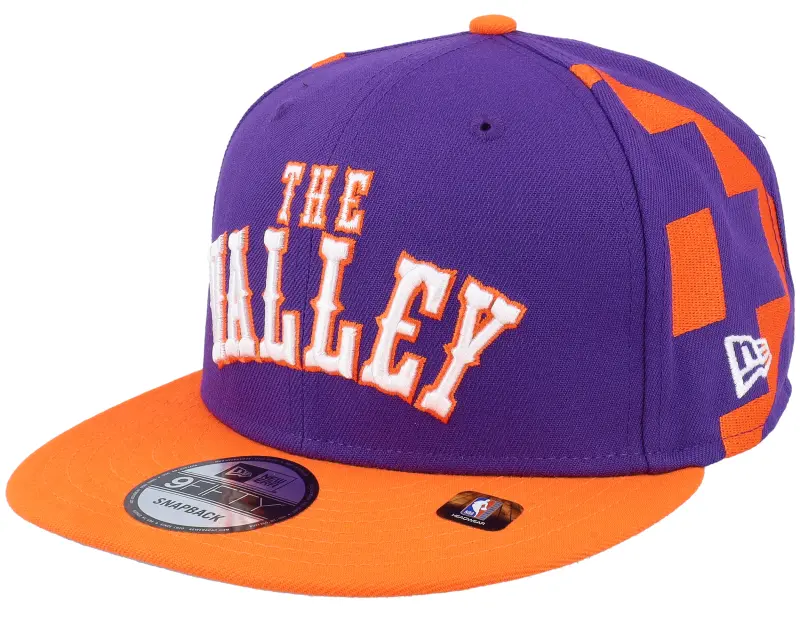 New Era Phoenix Suns NBA24 City Edition 9FIFTY Purple/Orange Snapback online