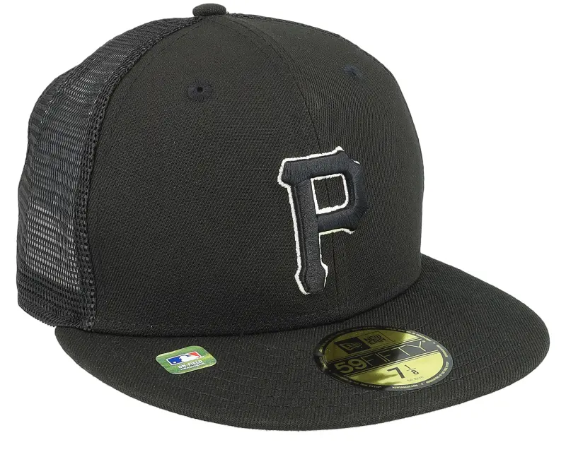 New Era Pittsburgh Pirates 59FIFTY Cw MLB Batting Practise Black Mesh Fitted online