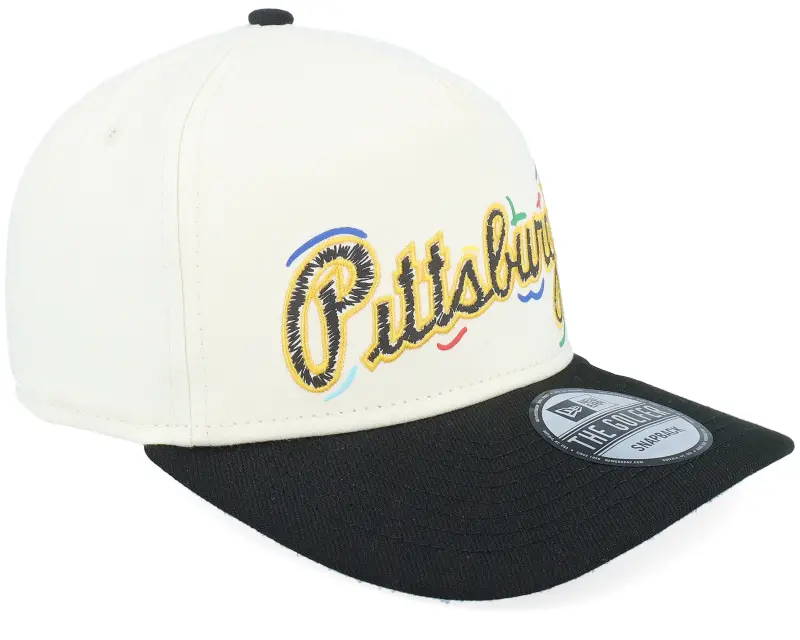 New Era Pittsburgh Pirates Team Scribble Chrome/Black Snapback online
