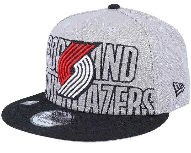 New Era Portland Trail Blazers 2023 NBA Draft 9FIFTY Grey/Black Snapback online