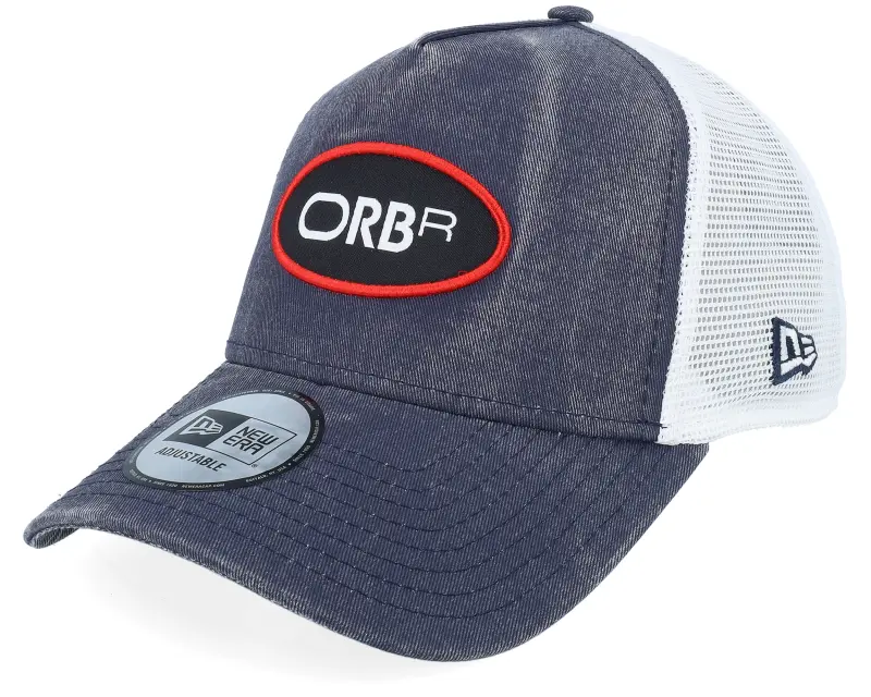 New Era Red Bull F1 25 Washed Navy/White A-frame Trucker online