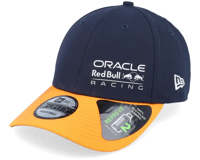New Era Red Bull Racing F1 23 Repreve 9FORTY Navy/Orange Adjustable online