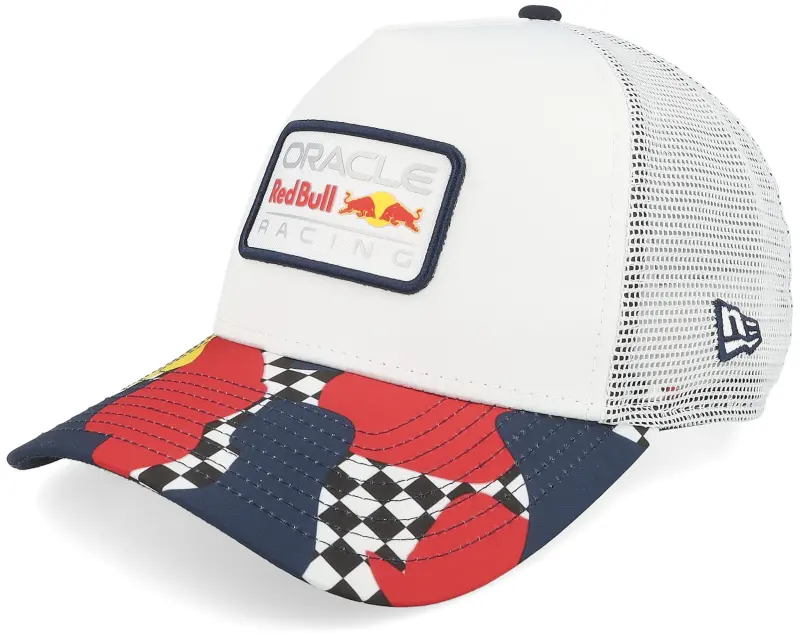 New Era Red Bull Racing F1 25 Abstract E-frame White Trucker online