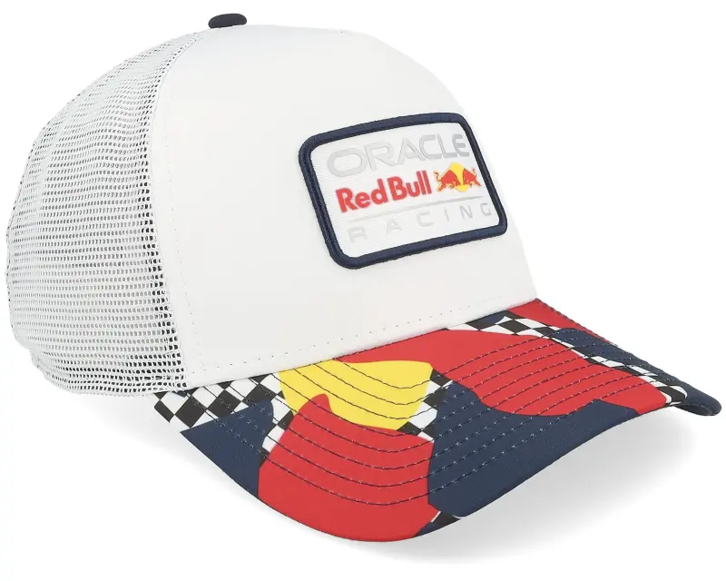 New Era Red Bull Racing F1 25 Abstract E-frame White Trucker online