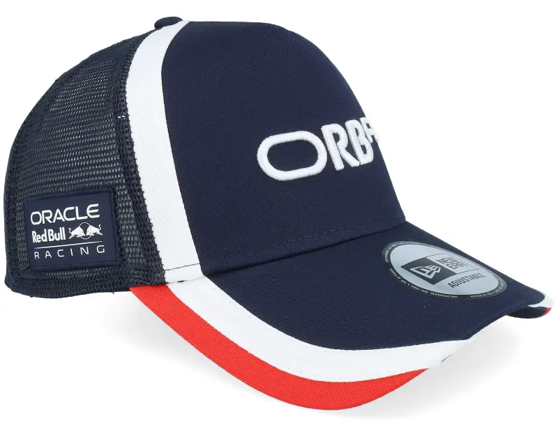 New Era Red Bull Racing F1 25 Retro E-Frame Navy A-frame Trucker online