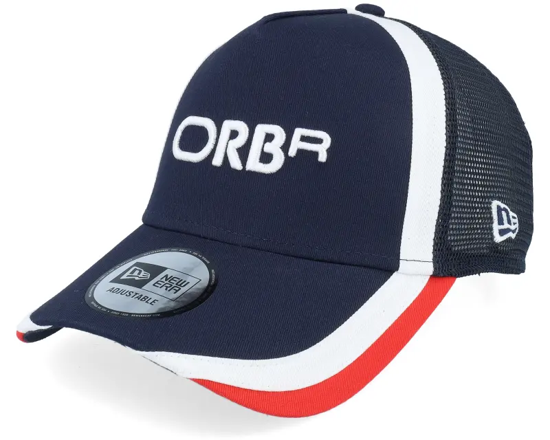 New Era Red Bull Racing F1 25 Retro E-Frame Navy A-frame Trucker online