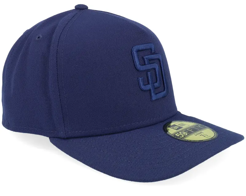 New Era San Diego Padres 59FIFTY Color Pack Light Navy A-frame Fitted online