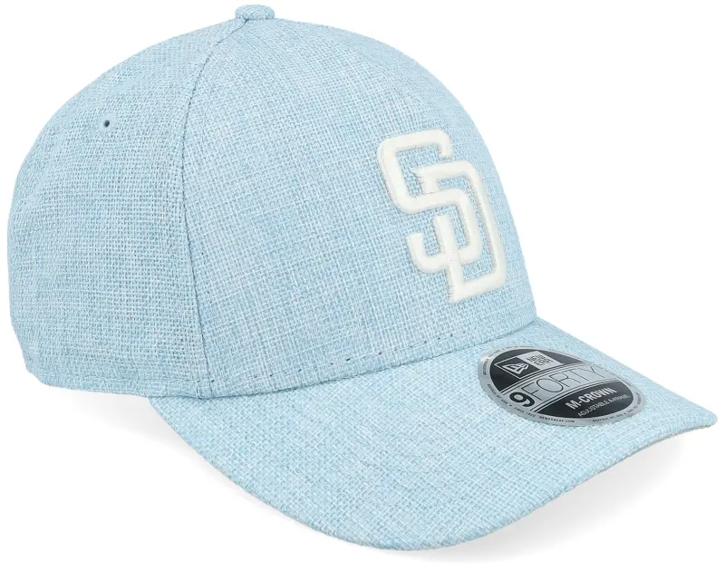 New Era San Diego Padres 9FORTY M-crown Cotton Weave Blue A-frame Adjustable online