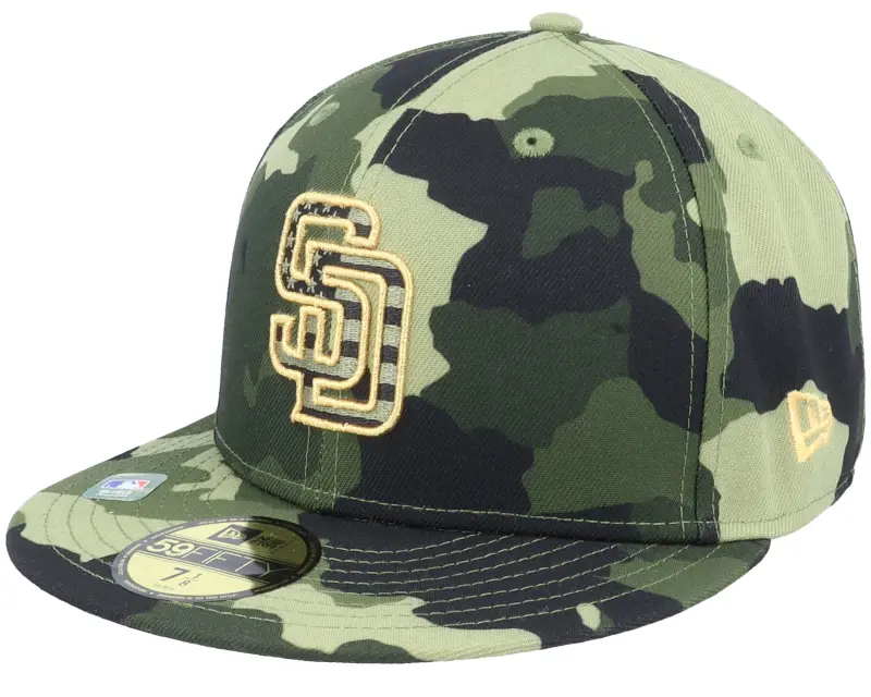 New Era San Diego Padres Armed Forces Day 59FIFTY Camo Fitted online