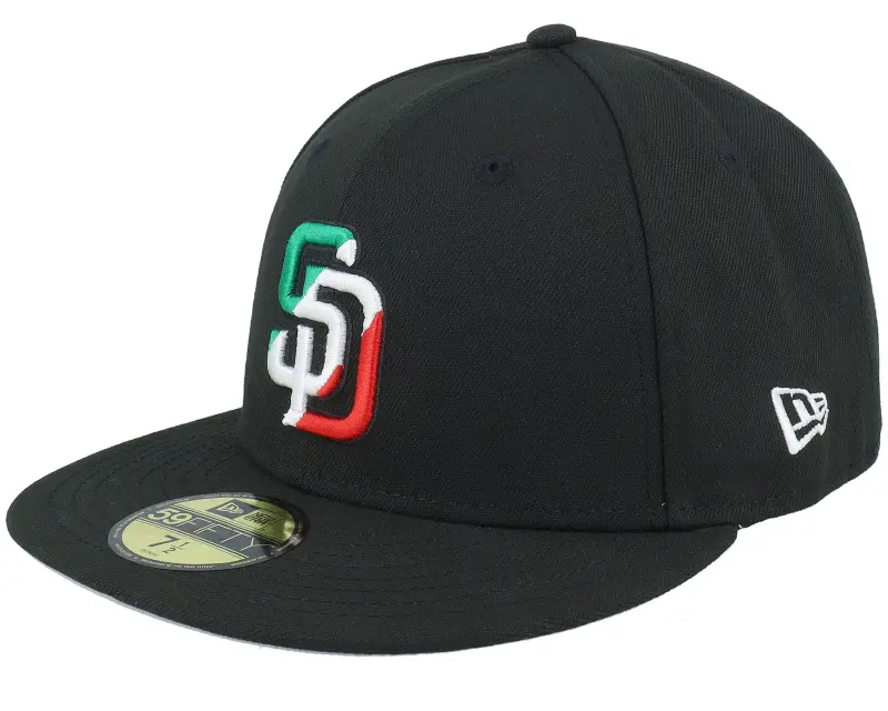 New Era San Diego Padres Dark Wave 59FIFTY Flag Black Fitted online