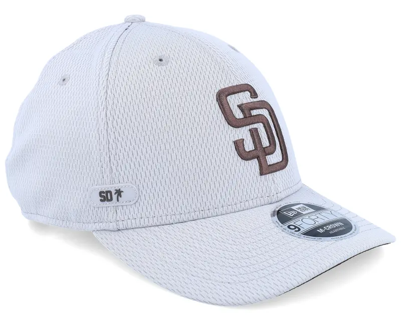 New Era San Diego Padres MLB Ch 9FORTY Grey Adjustable online
