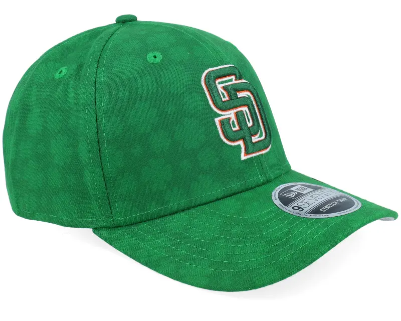 New Era San Diego Padres MLB St Patricks Day 9SEVENTY Green Adjustable online