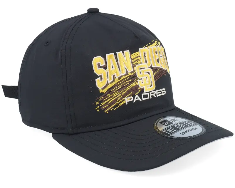 New Era San Diego Padres Throwback Brush Black Strapback online