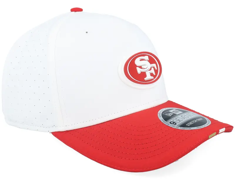 New Era San Francisco 49ers NFL 25 Training 9SEVENTY White/Red Adjustable online