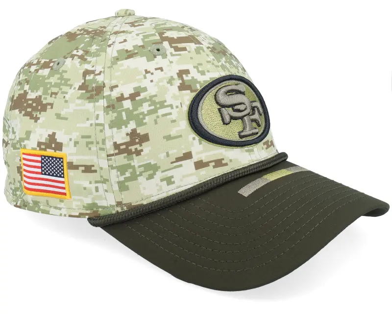 New Era San Francisco 49ers NFL 39THIRTY Salute To Service Camo Fitted online