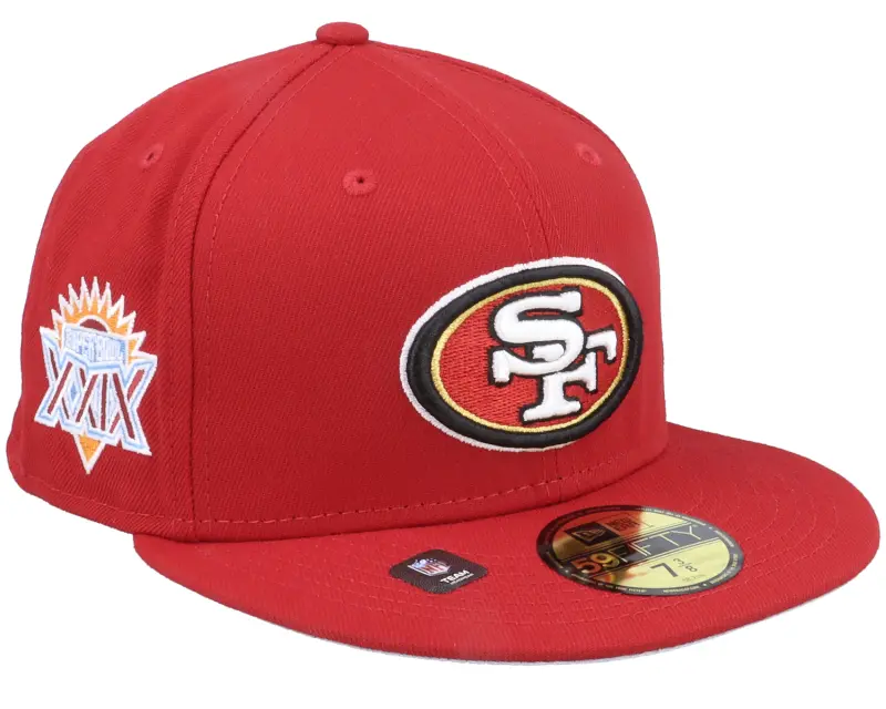 New Era San Francisco 49ers NFL Patch Up 59FIFTY Red Fitted online