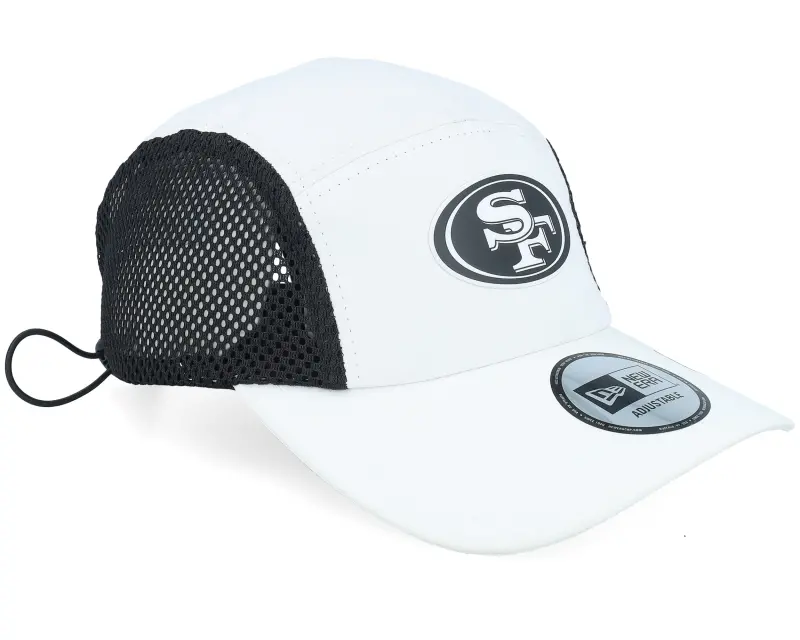New Era San Francisco 49ers Poly Runner White/Black 5-panel online