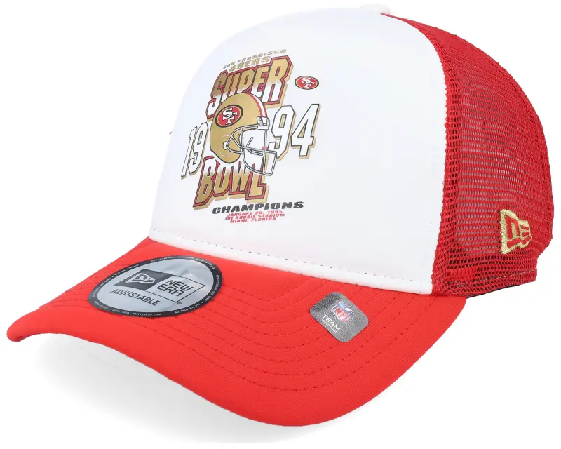 New Era San Francisco 49ers Super Bowl 1994 Red/White A-Frame Trucker online