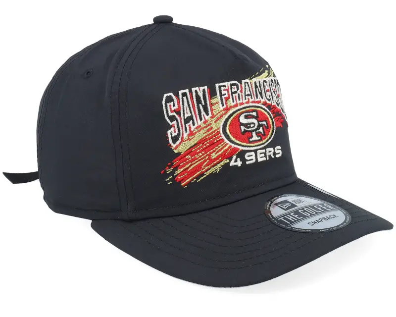 New Era San Francisco 49ers Throwback Brush Black Strapback online