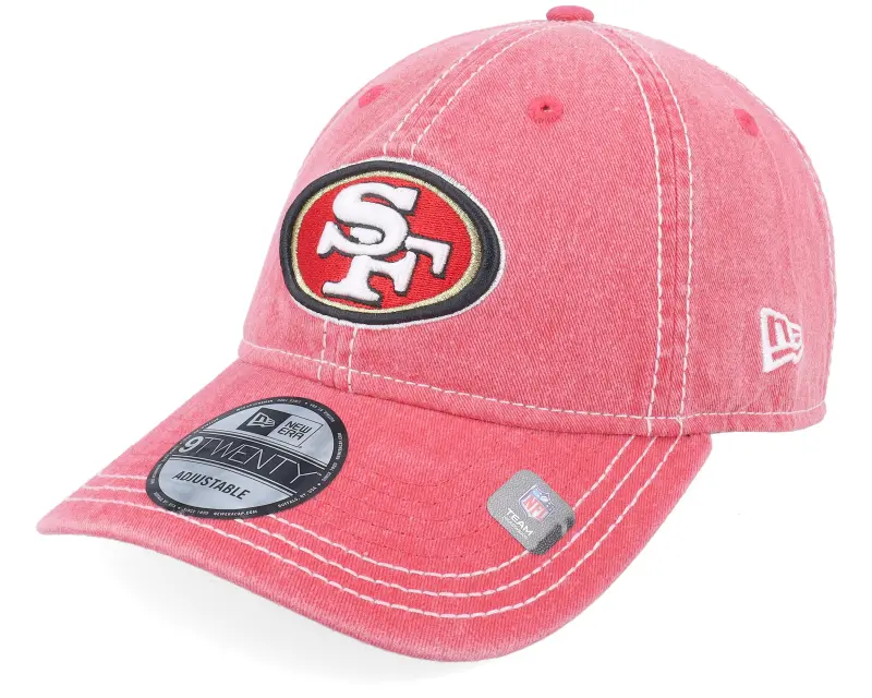 New Era San Francisco 49ers Washed Contrast 9TWENTY Red Dad Cap online