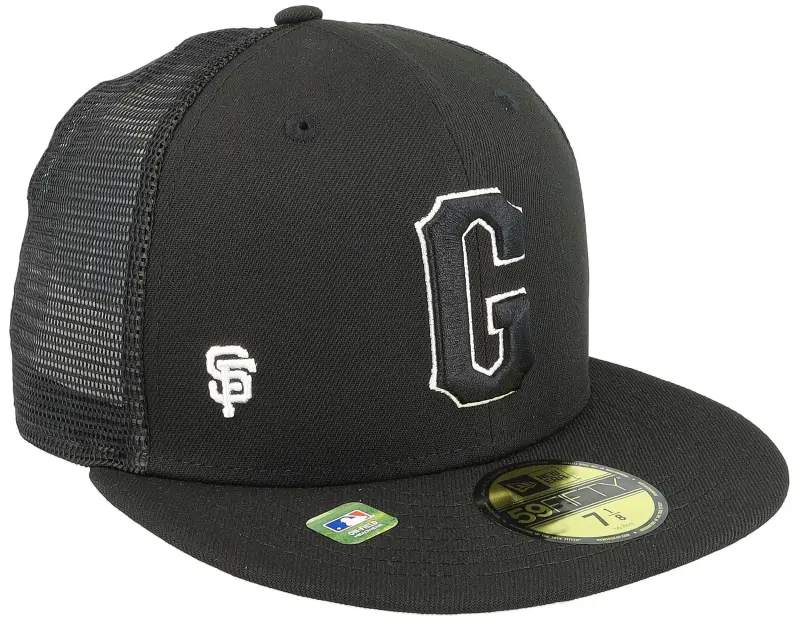New Era San Francisco Giants 59FIFTY Cw MLB Batting Practise Black Mesh Fitted online