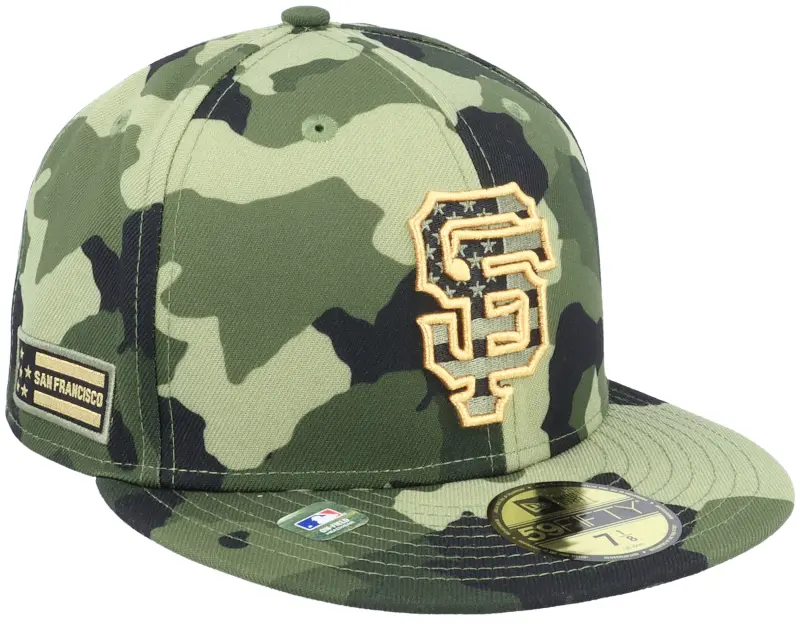 New Era San Francisco Giants Armed Forces Day 59FIFTY Camo Fitted online