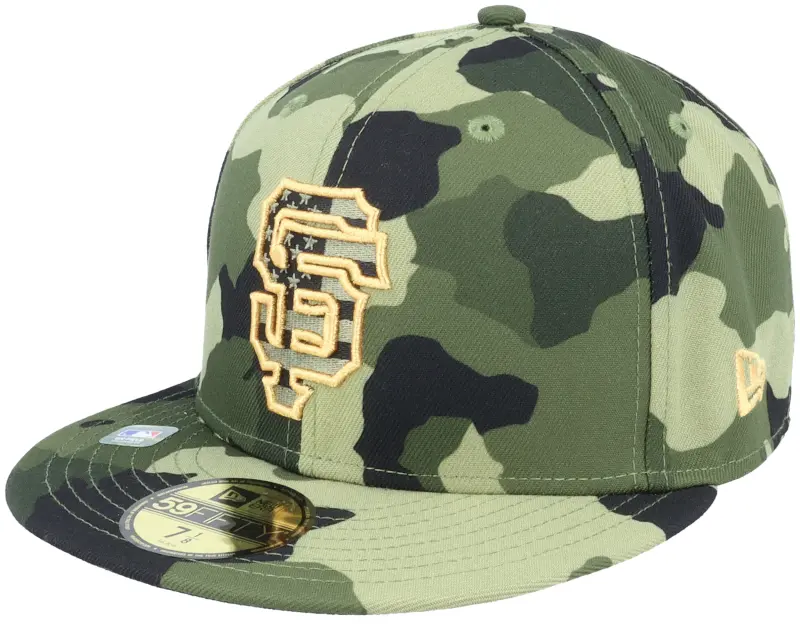 New Era San Francisco Giants Armed Forces Day 59FIFTY Camo Fitted online