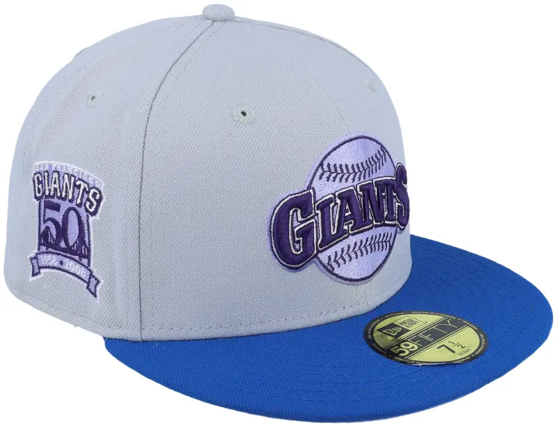 New Era San Francisco Giants Blueberry Scoop 59FIFTY 50 Grey/Blue Fitted online