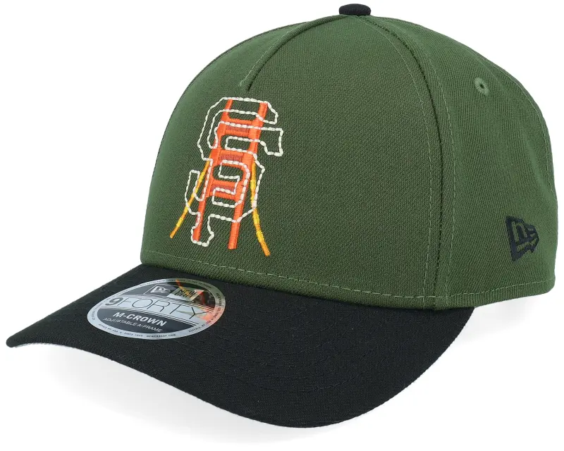 New Era San Francisco Giants City Feature M-Crown Green/Black A-frame Adjustable online