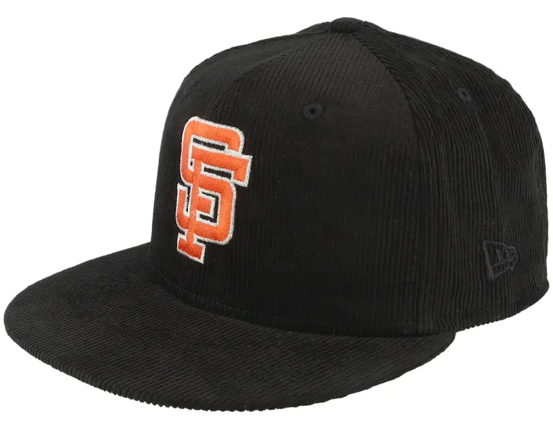 New Era San Francisco Giants Corduroy Flush 59FIFTY Black Fitted online