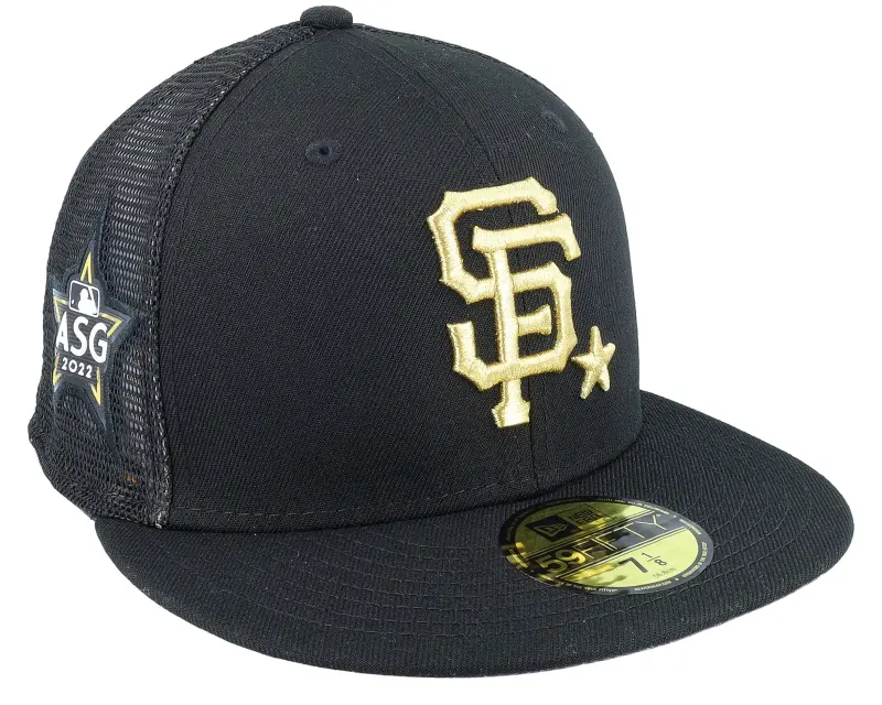 New Era San Francisco Giants MLB All Star Game 59FIFTY Black Mesh Fitted online