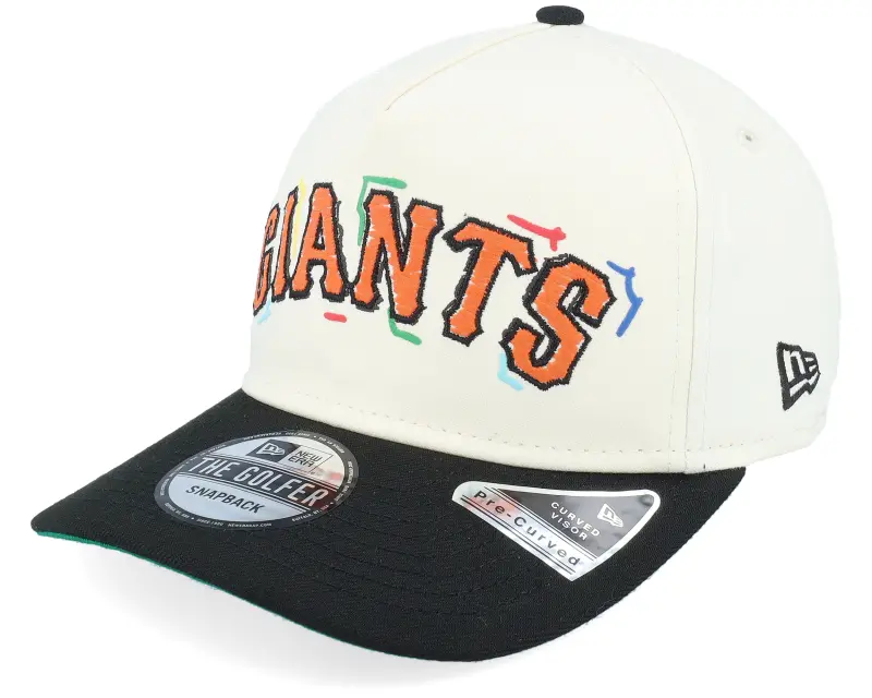 New Era San Francisco Giants Team Scribble Chrome/Black Adjustable online