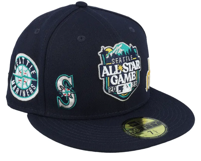New Era Seattle Mariners 59FIFTY MLB All Star Game 23 Navy/Green Fitted online