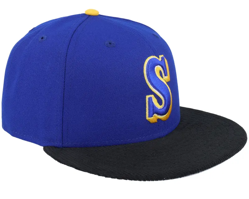 New Era Seattle Mariners 59FIFTY Titan Blue/Black Fitted online