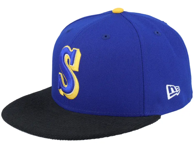 New Era Seattle Mariners 59FIFTY Titan Blue/Black Fitted online