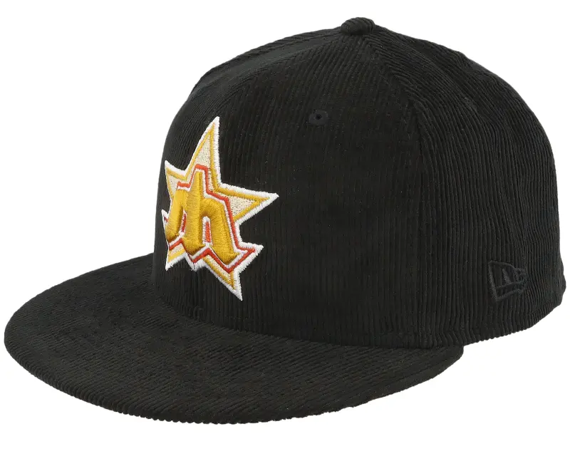 New Era Seattle Mariners Caramel Cord 59FIFTY Black Fitted online