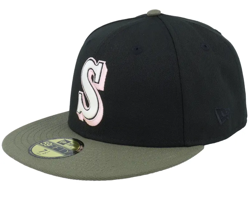 New Era Seattle Mariners Cosmic Clash 59FIFTY 40th Anniversary Black/Olive Fitted online